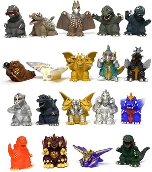 ゴジラ　指人形　55個 ゴジラ 指人形 55個 GODZILLA SOFVIDOLL｜発売日：2025年6月16日